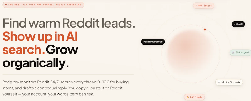 Redgrow screenshot 1