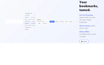 Bookmark Manager: Smart Cleanup & Search gallery image