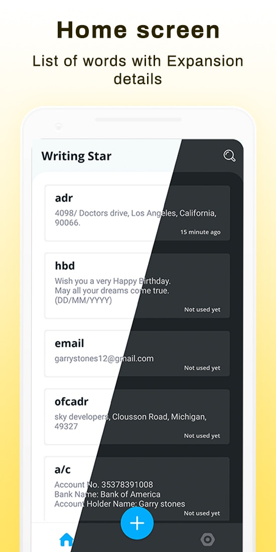 Writing Star gallery image