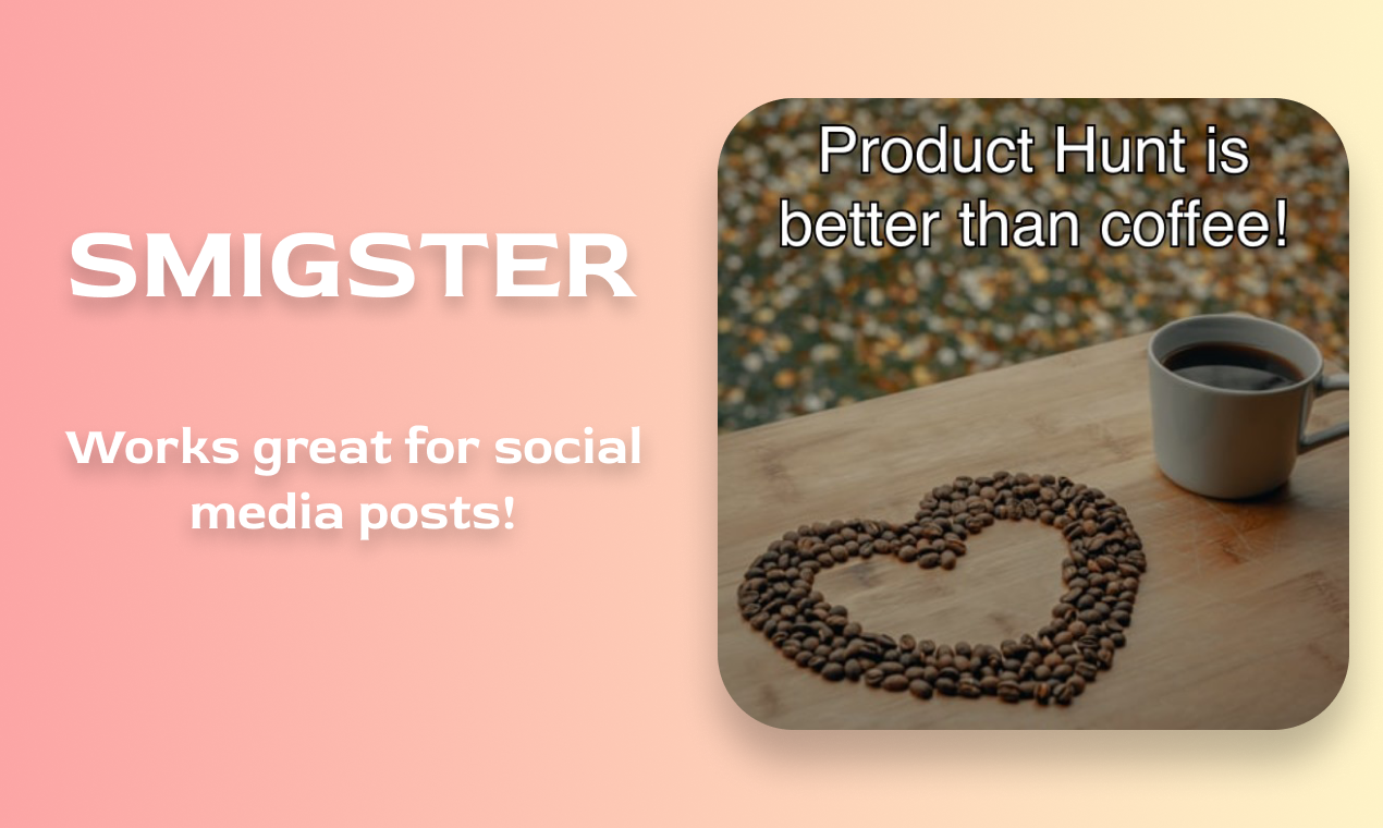 Smigster gallery image