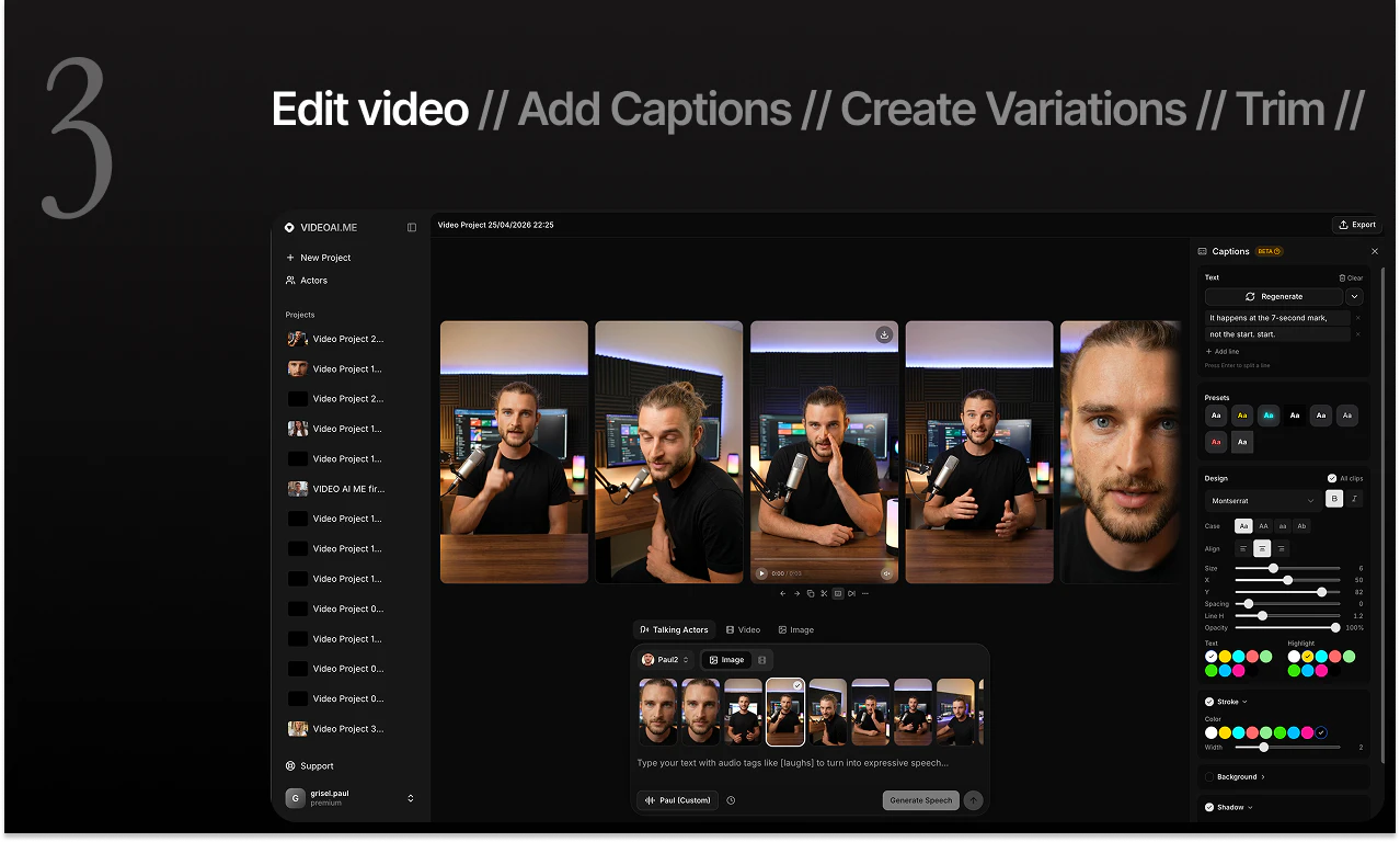 VIDEO AI ME screenshot 3