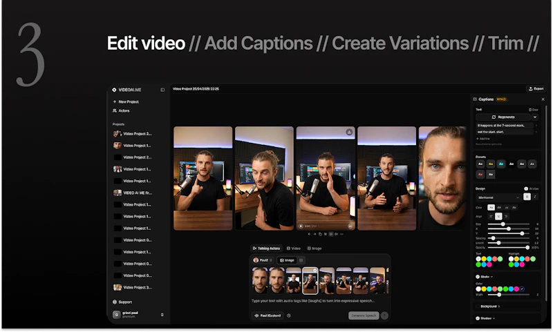 VIDEO AI ME screenshot 5