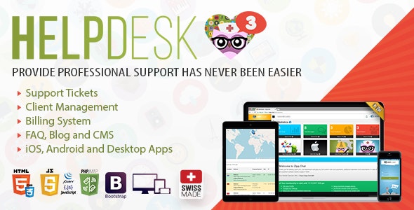 HelpDesk 3 on Envato gallery image