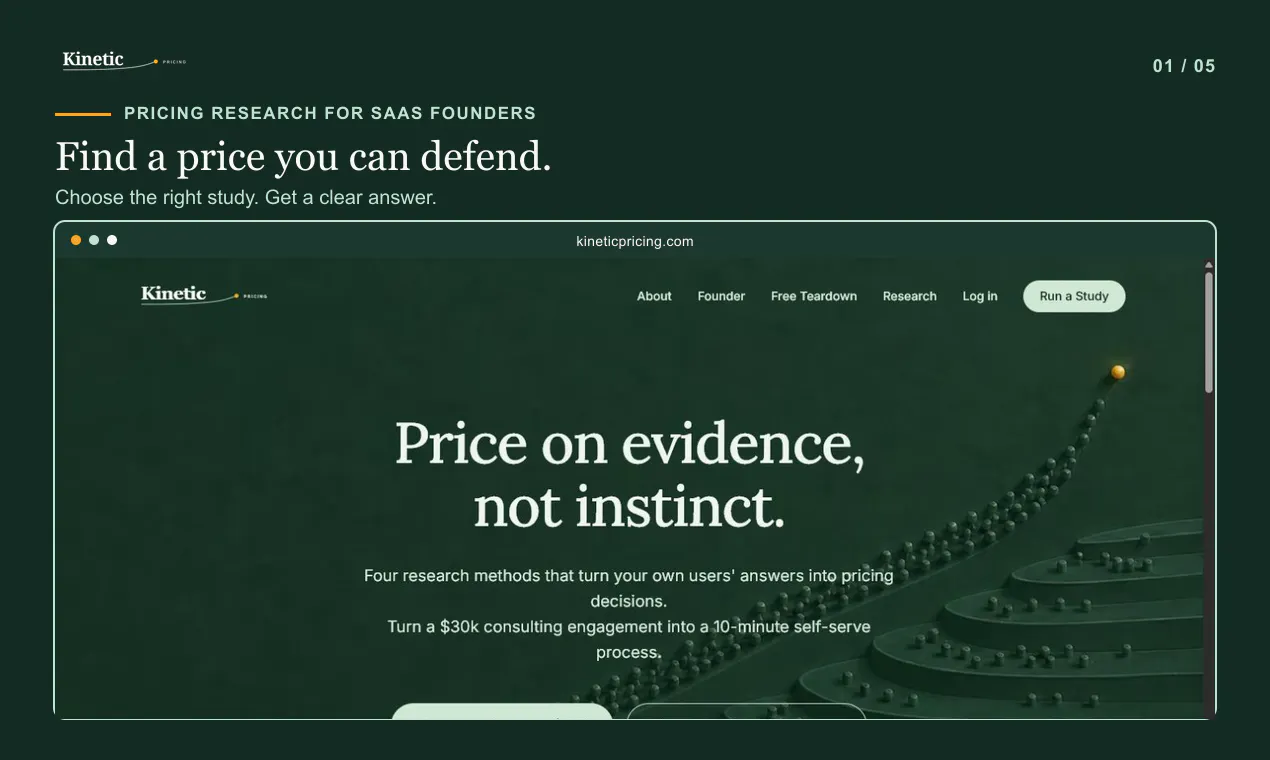 Kinetic Pricing gallery image