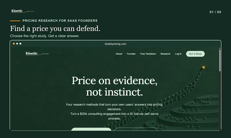 Kinetic Pricing screenshot 3