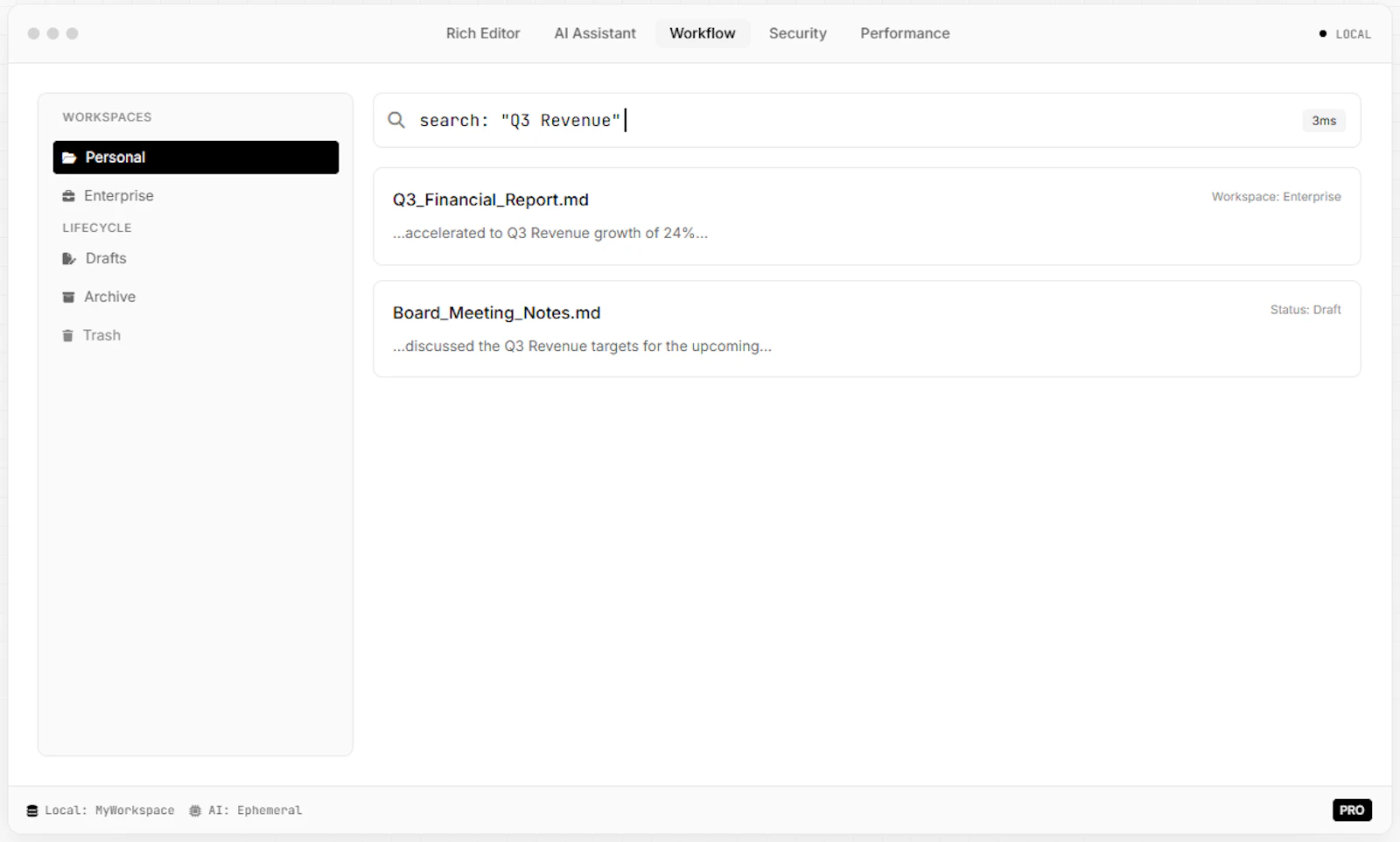 NoteRich screenshot 1