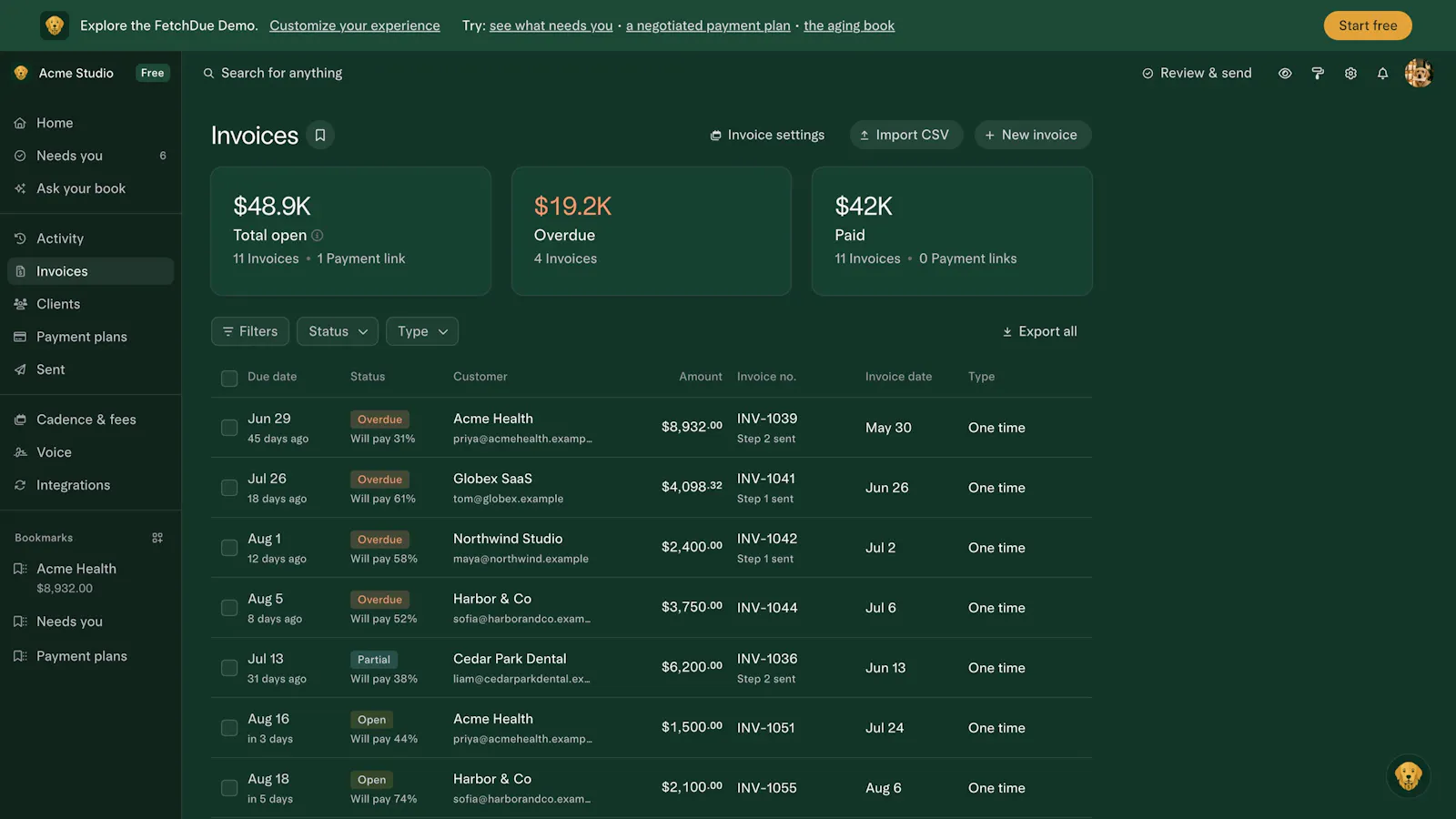 FetchDue screenshot 3