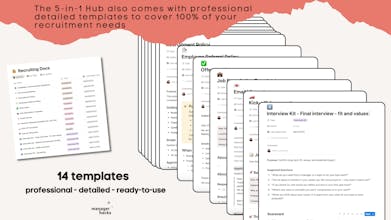 Your ATS in Notion | 5in1 Hiring System gallery image