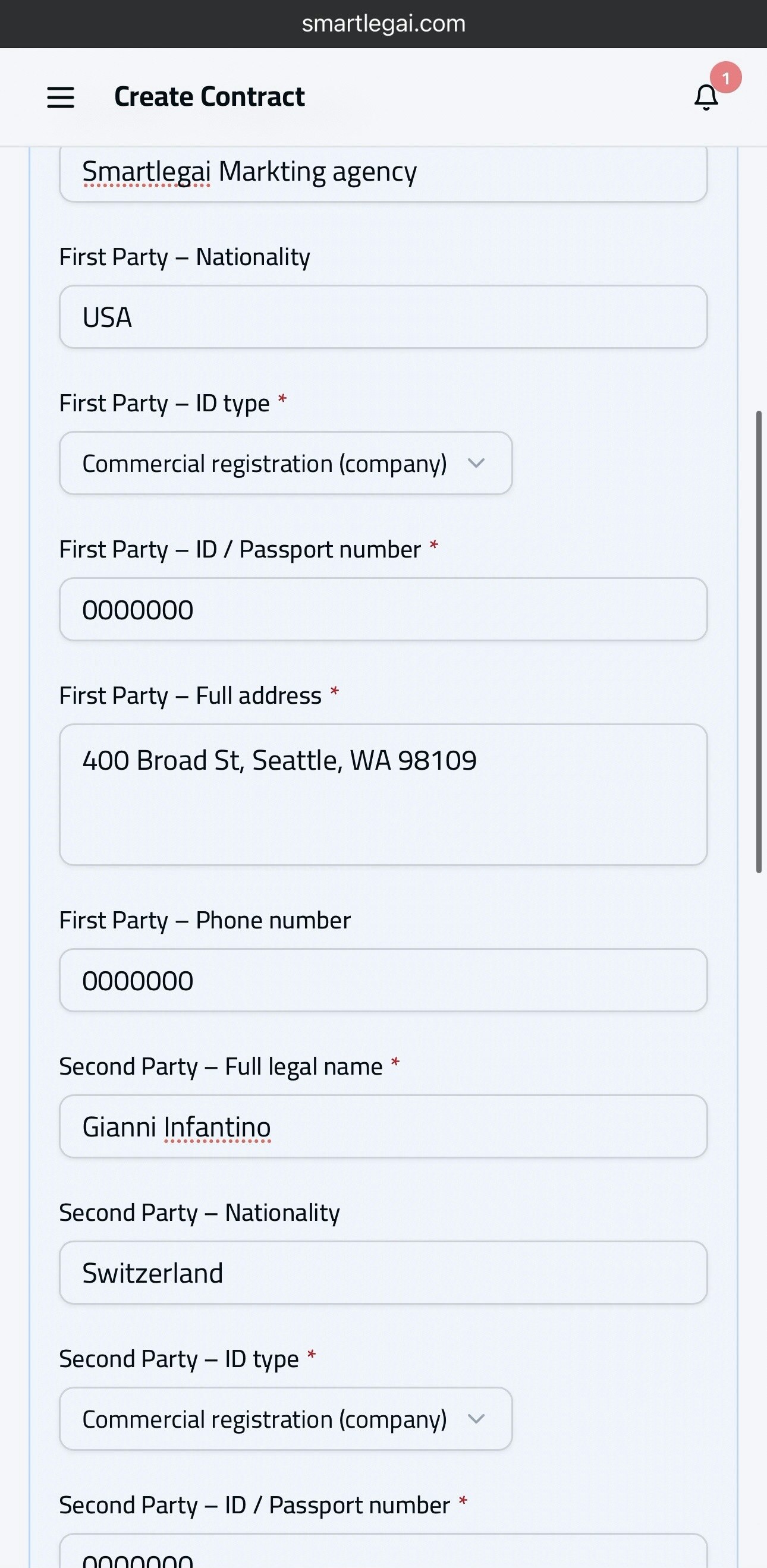 Smart Legal AI gallery image