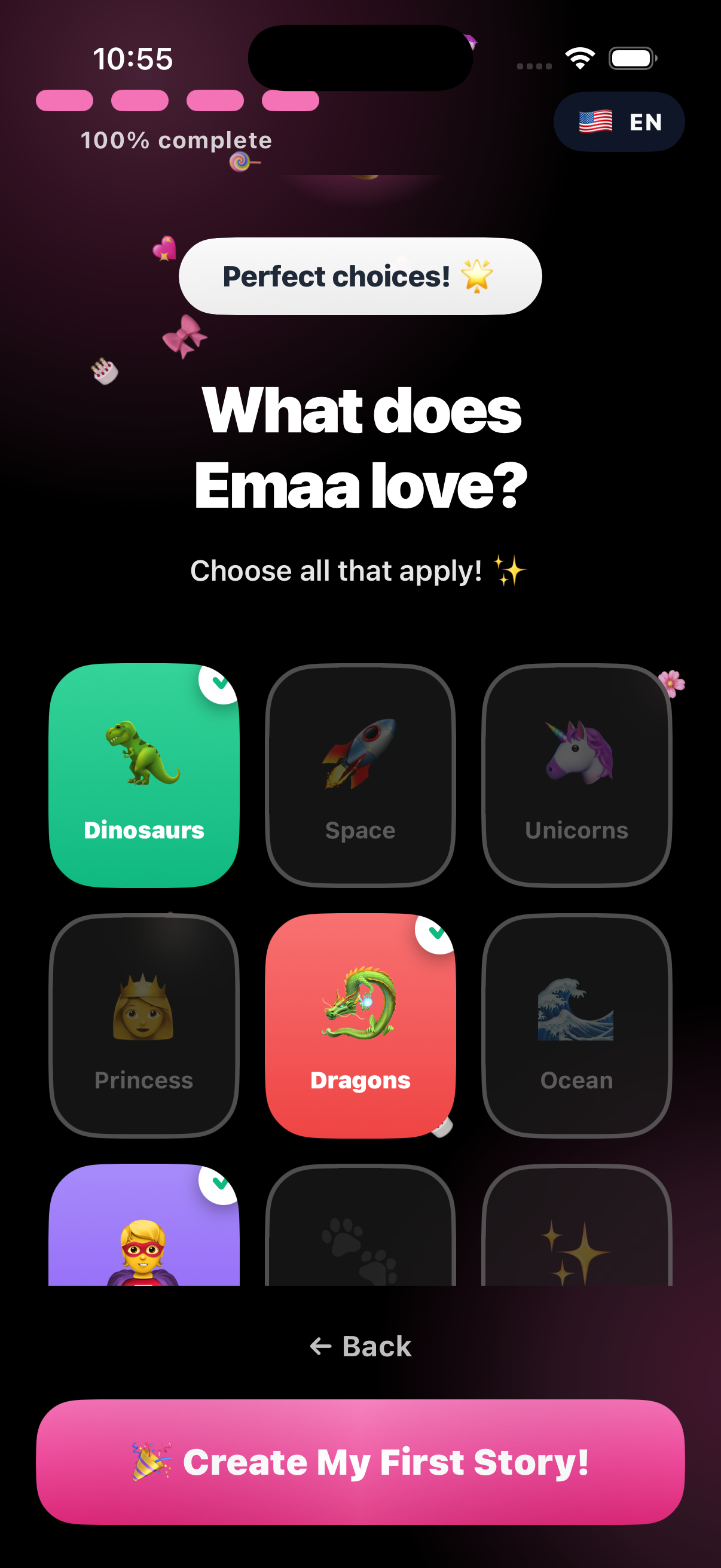 KidsTales - AI bedtime stories for kids gallery image