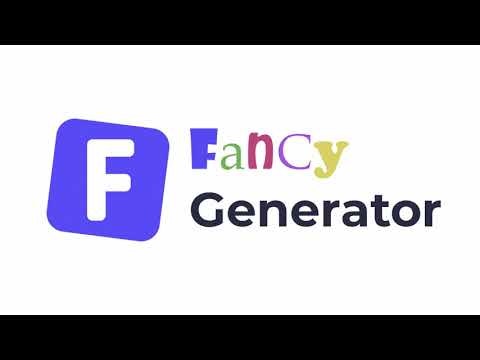 Fancy Font Generator gallery image