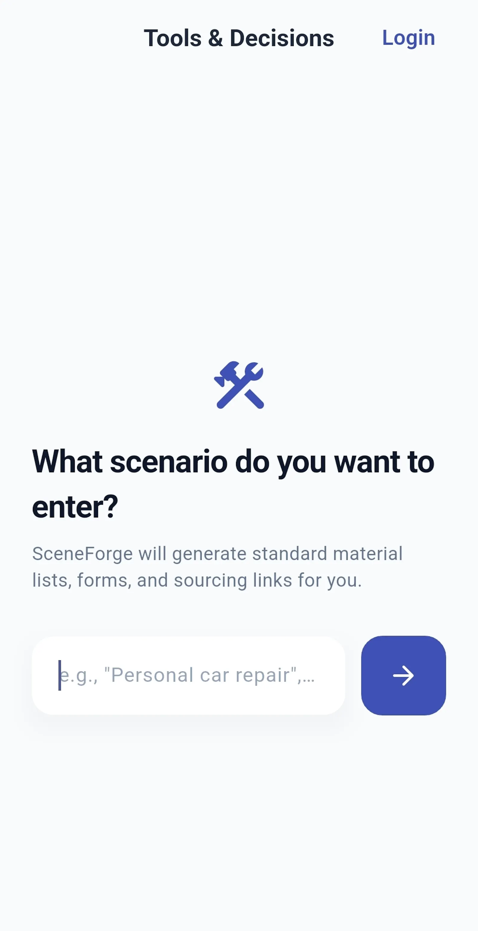 SceneForge screenshot 1