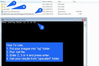 Batch Auto Upscale Images xBRZ gallery image