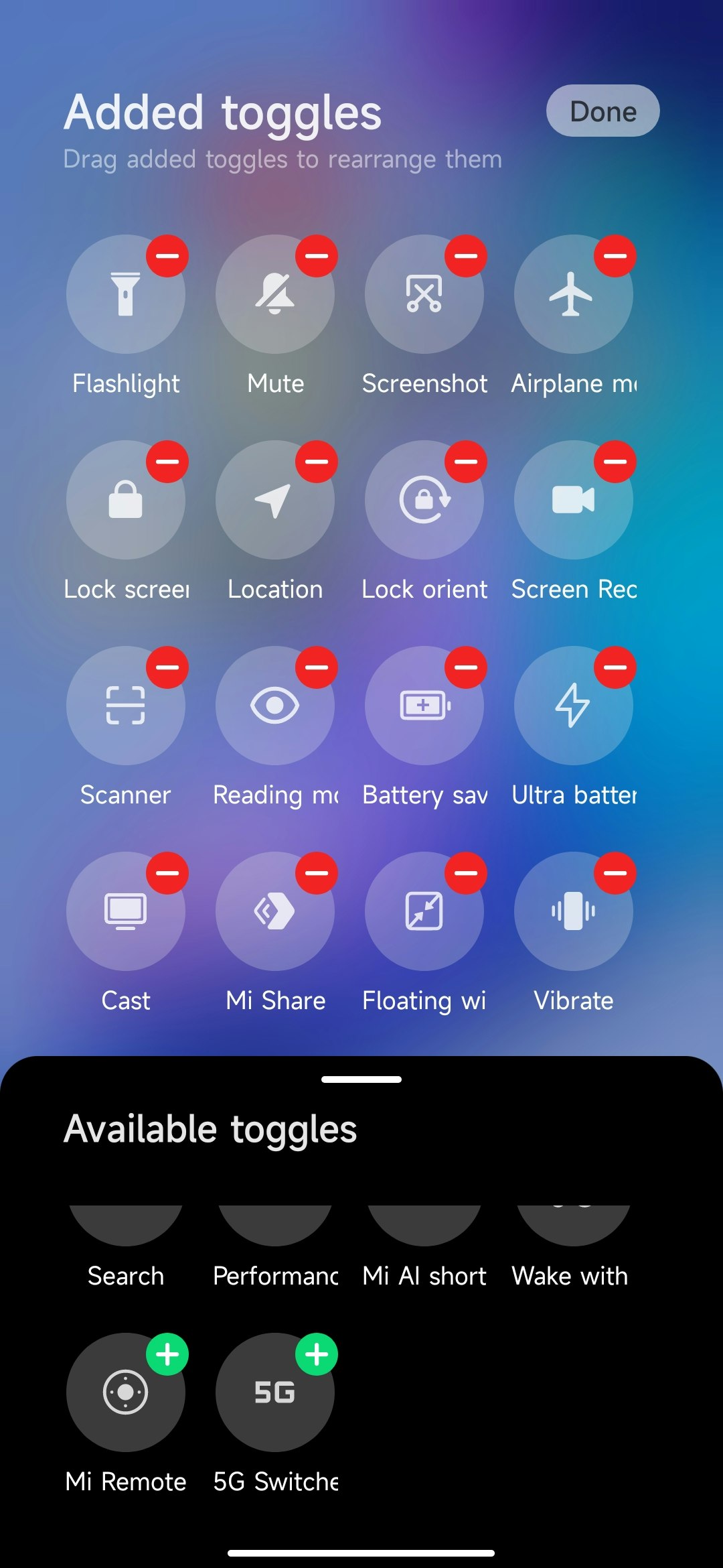 HyperOS MIUI 5G Switcher gallery image