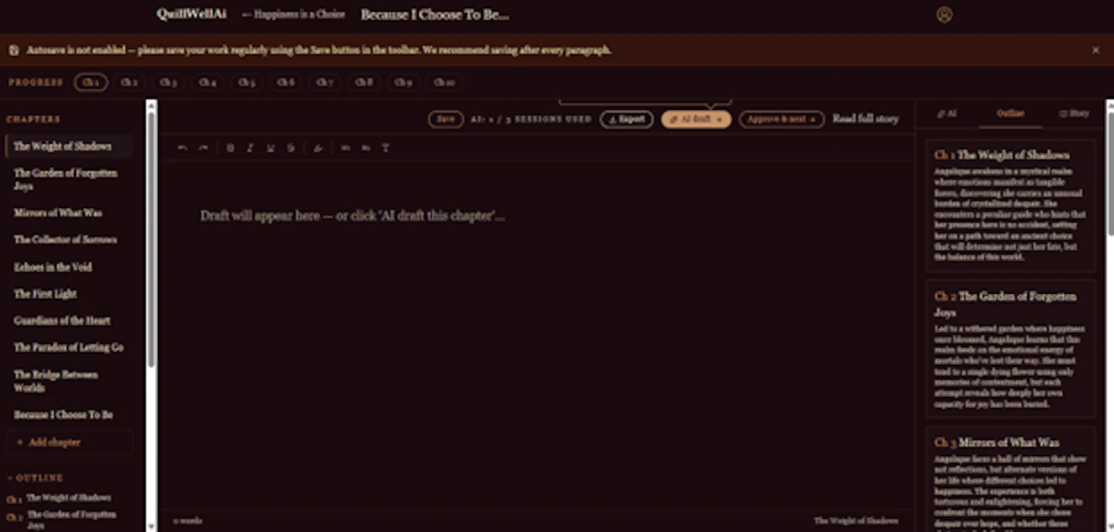 QuillWell Ai screenshot 2