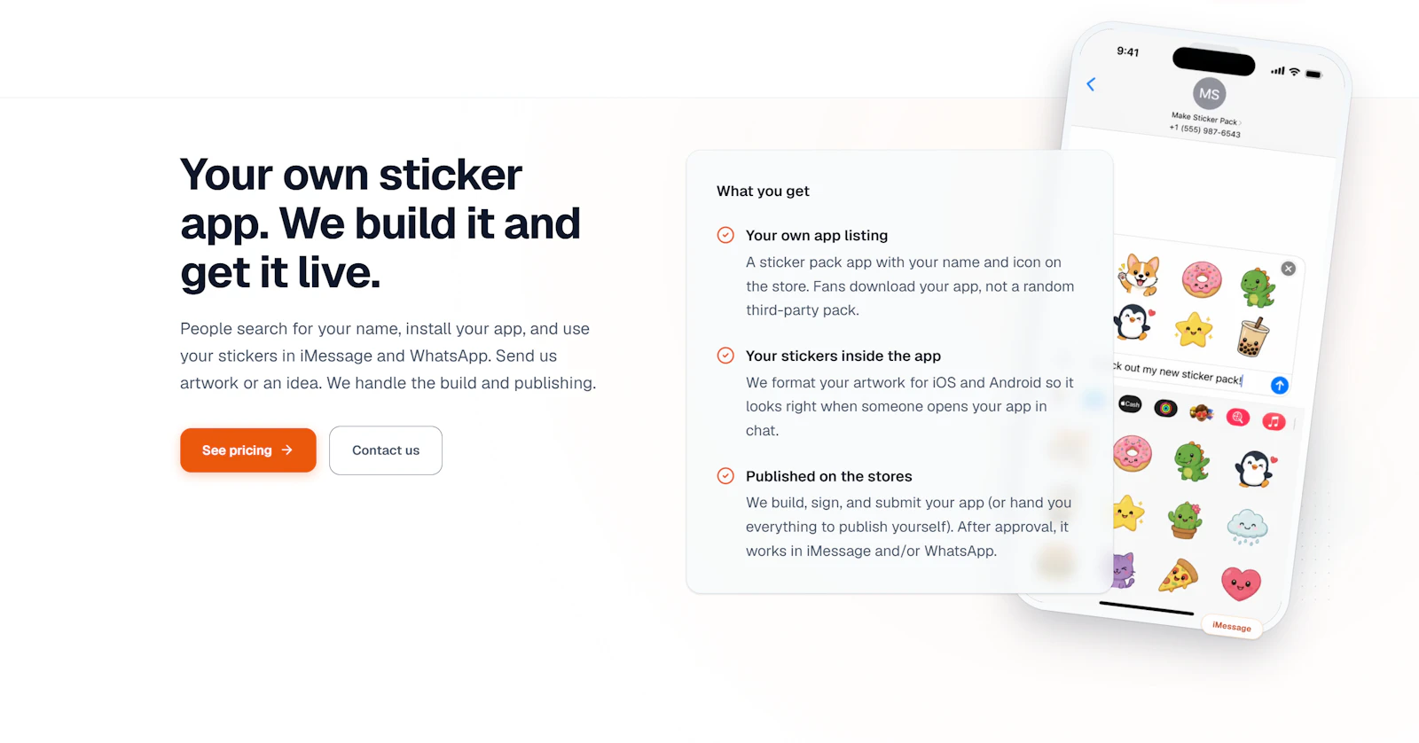 Make Sticker Pack screenshot 1