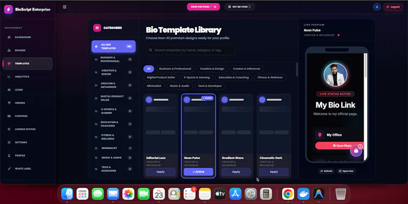 BioScript screenshot 1