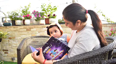 Is reading to kids before bed good? gallery image