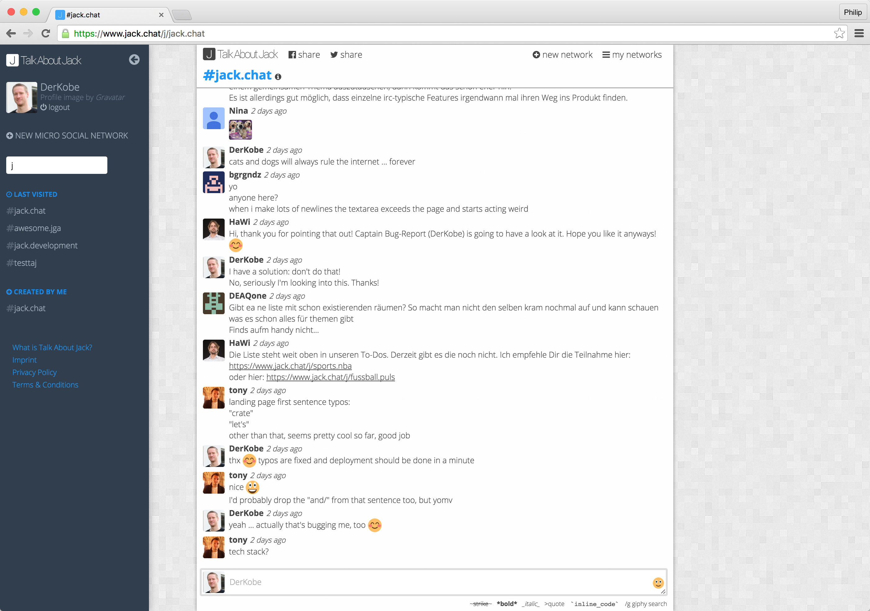 Jack Chat gallery image