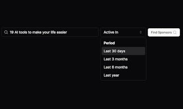 Sponsor Stream gallery image