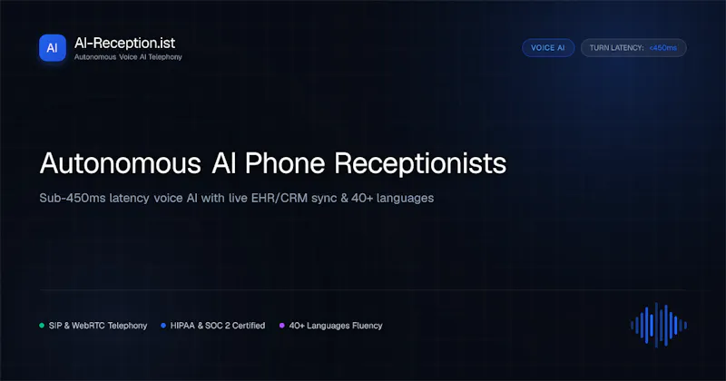 AI-Reception.ist screenshot 1