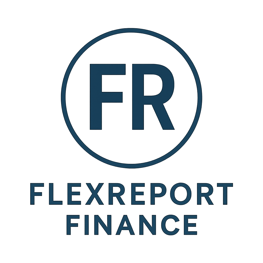 Flexreport Finance - Product Hunt launch logo