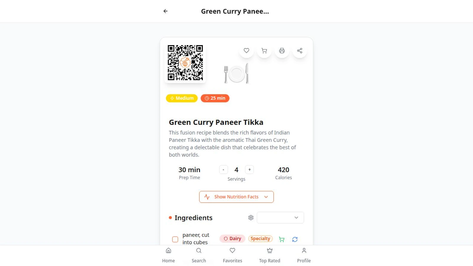 Food Fuson App screenshot 4