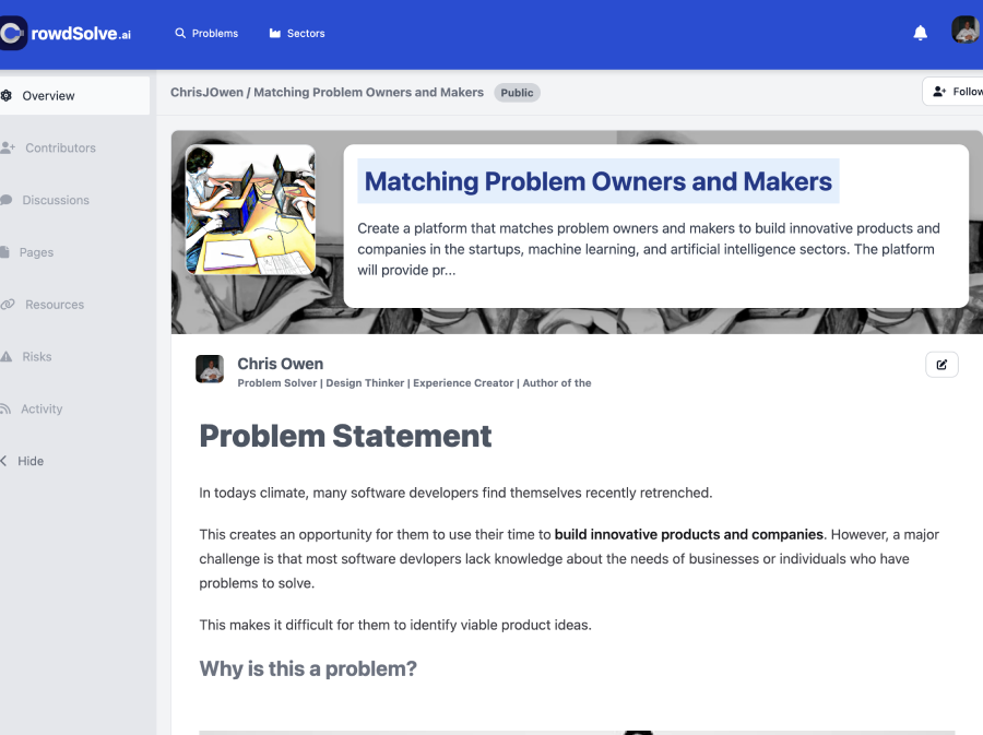 CrowdSolve.ai - Küresel bir problem çözücü topluluğu medya 2
