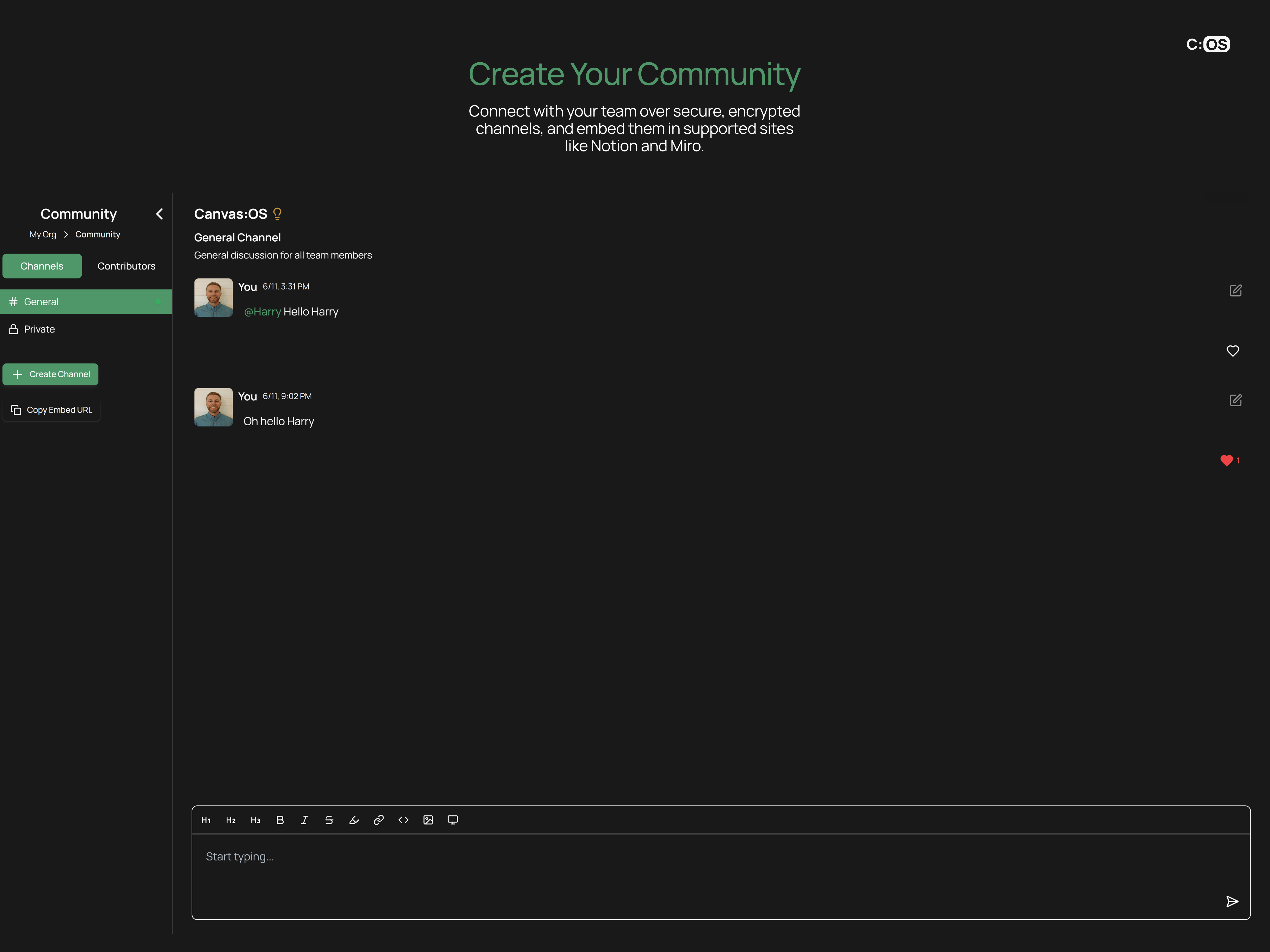 Canvas: OS สำหรับทีม media 4