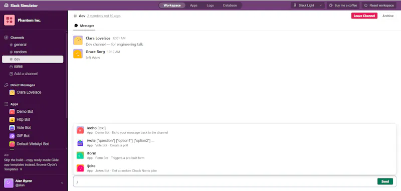 Slack Simulator screenshot 7