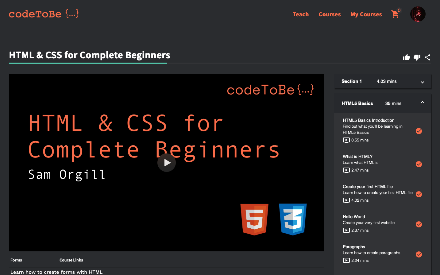 codeToBe gallery image