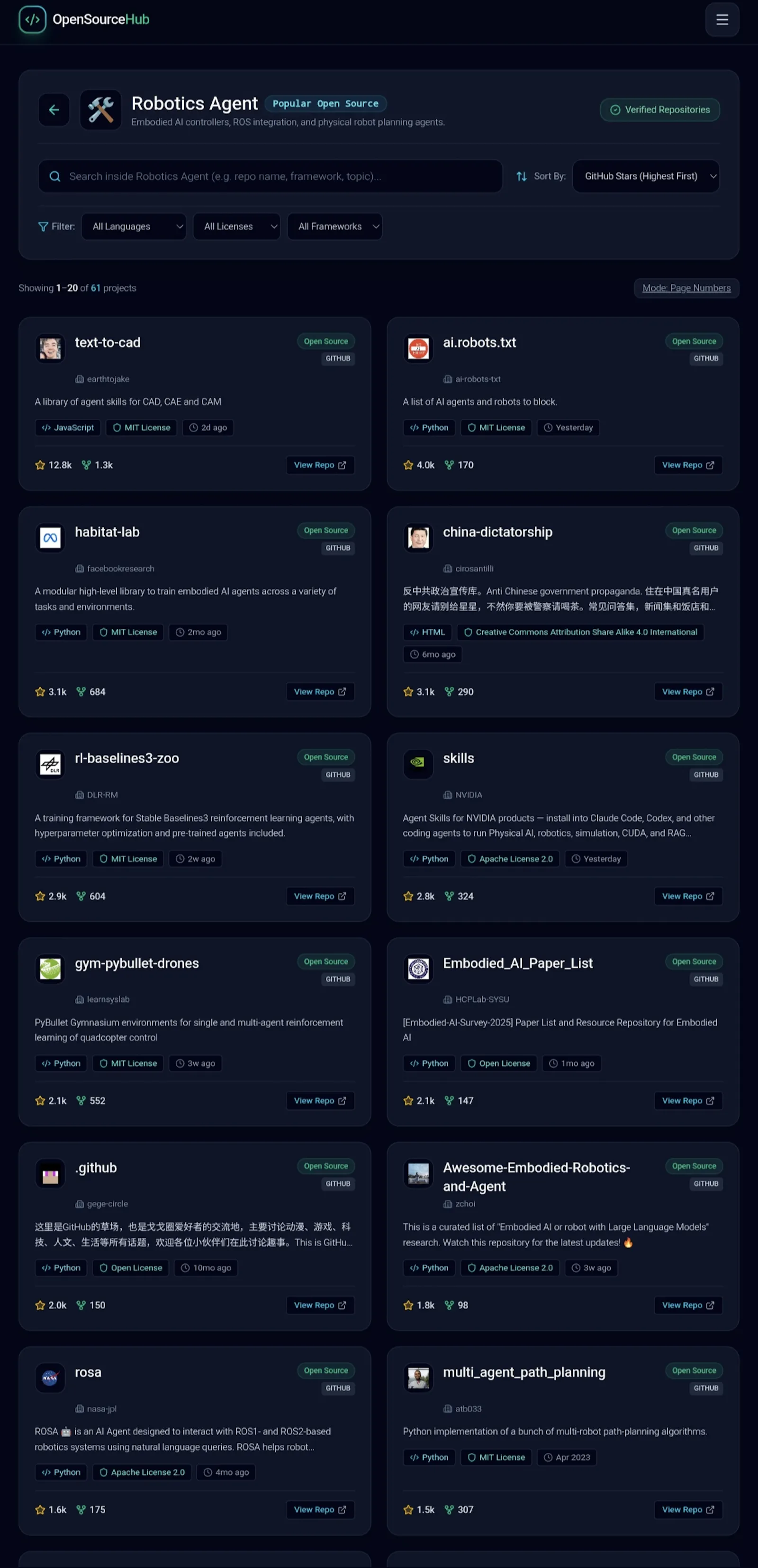 OpenSourceHub screenshot 9