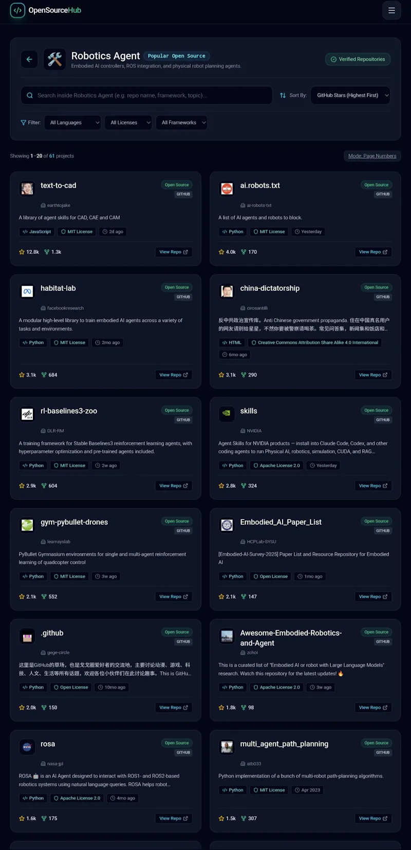 OpenSourceHub screenshot 9