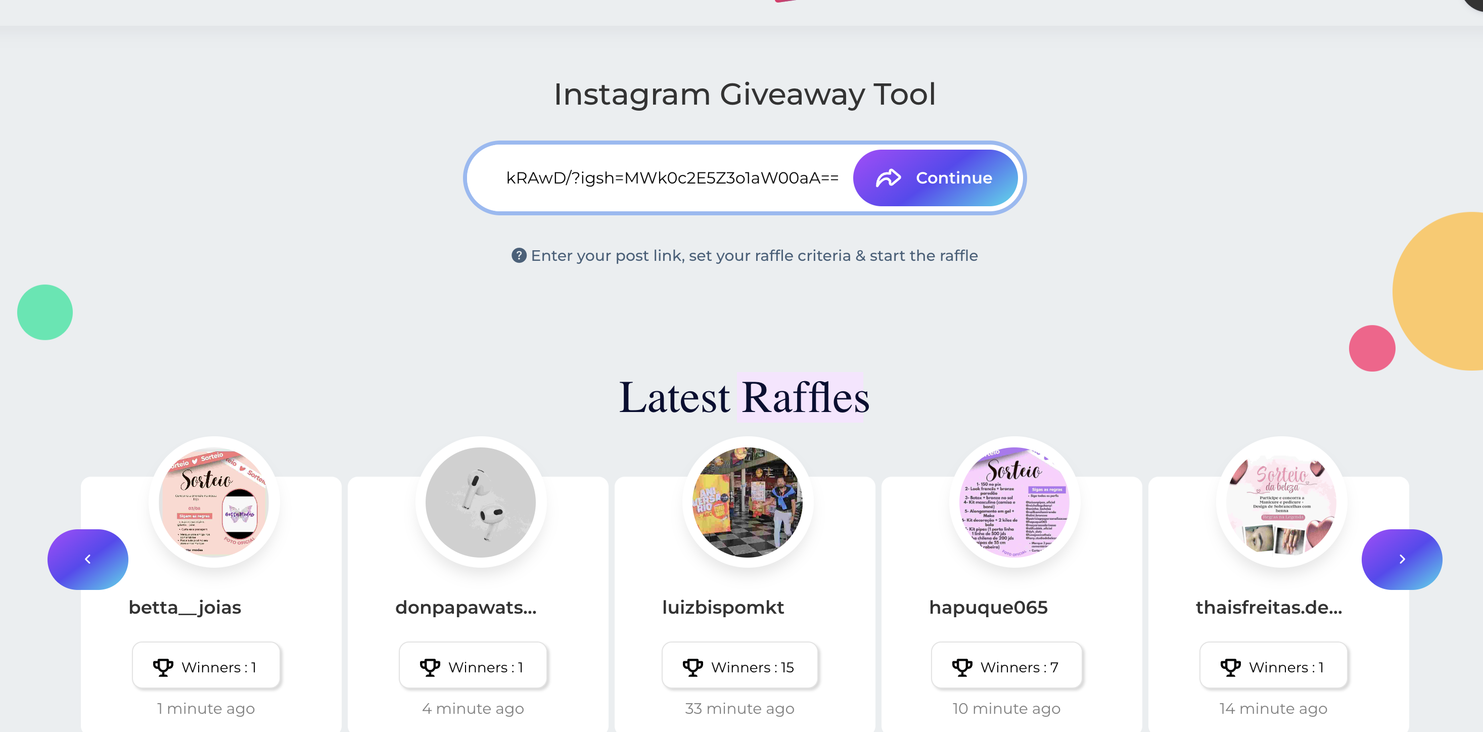 GiveawayRun gallery image