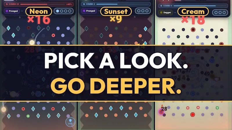 Pegfall: Bounce Roguelite screenshot 1 (video preview)
