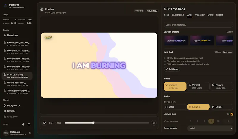 DeadMod Studio  screenshot 2