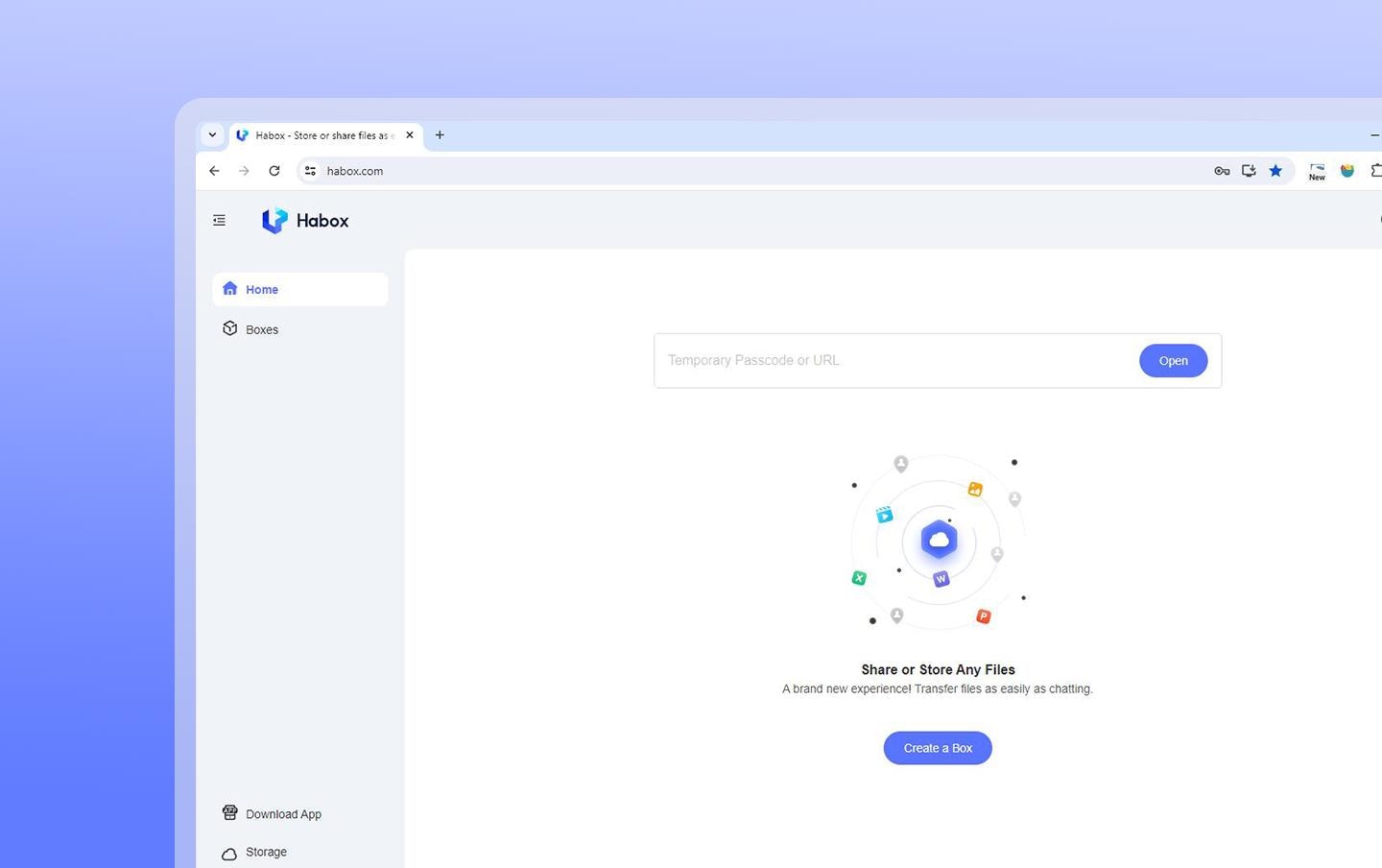 Habox - Archiviare o condividere i file con la stessa facilità con cui chat media 5