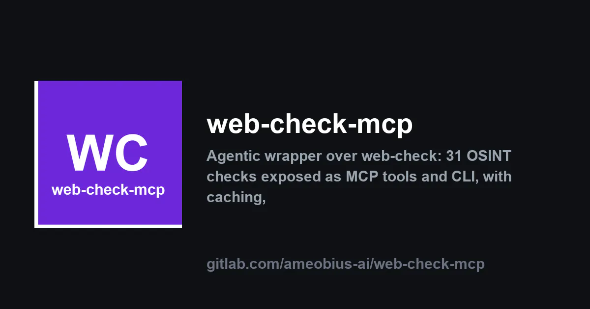 web-check-mcp gallery image