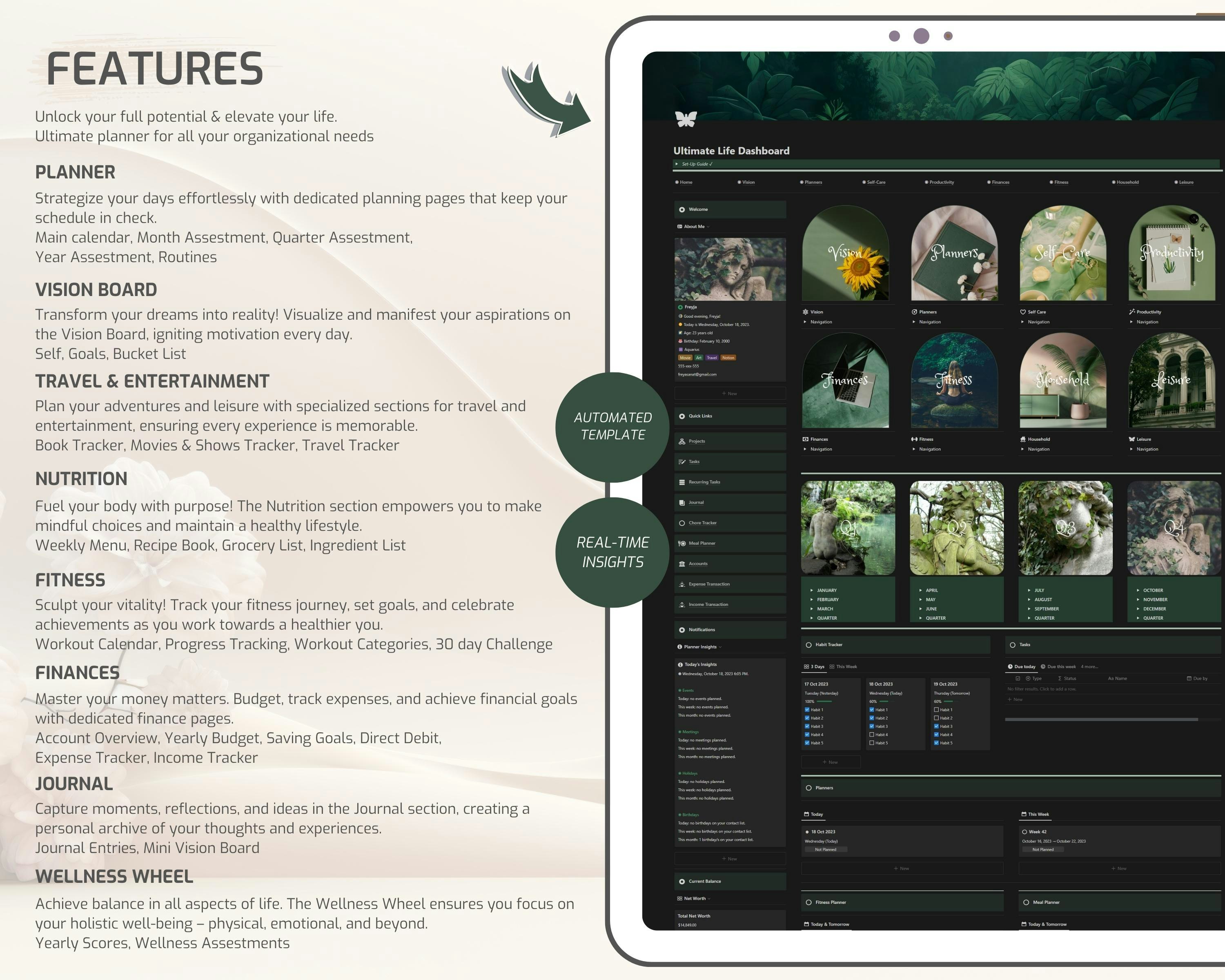 Ultimate All-in-One Life Planner media 1