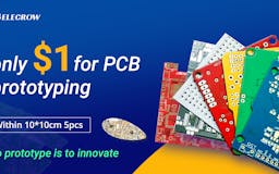 $1 for 5 PCBs in Elecrow media 2