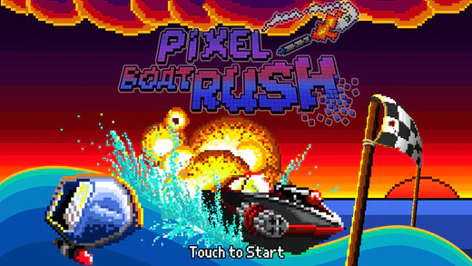 Pixel Boat Rush