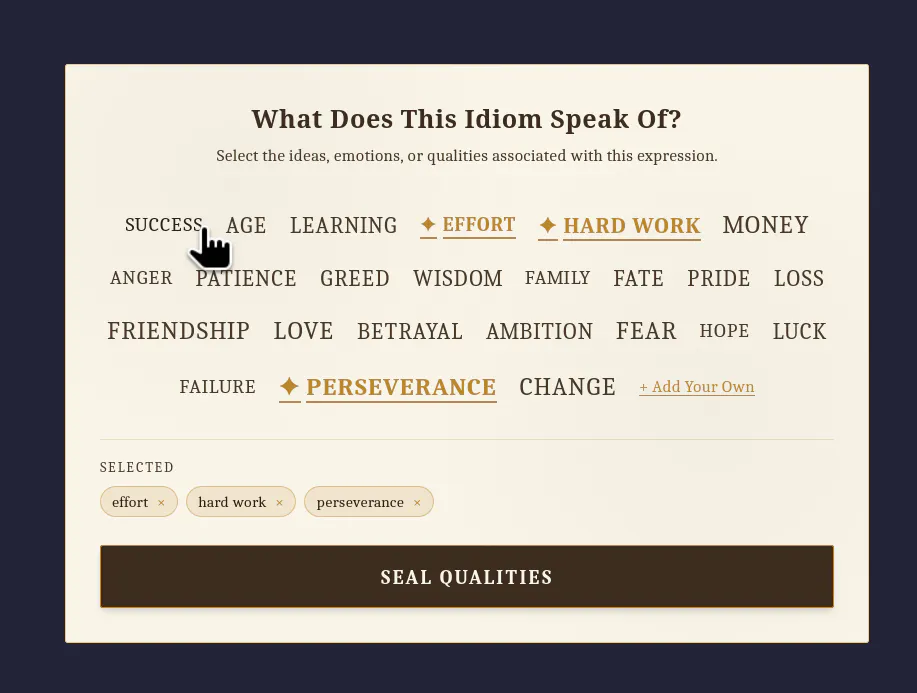 Idiom or Idiot? — The Oracle of Meaning screenshot 5
