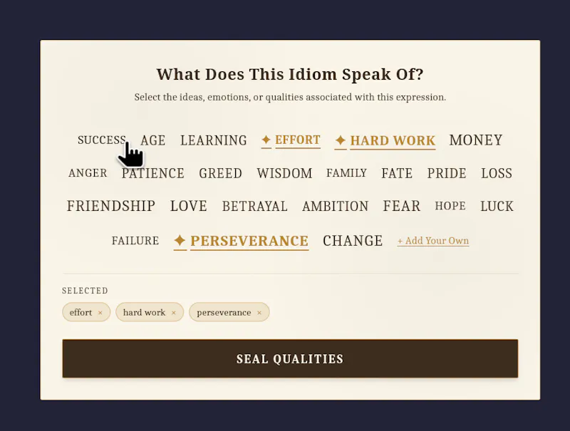 Idiom or Idiot? — The Oracle of Meaning screenshot 5