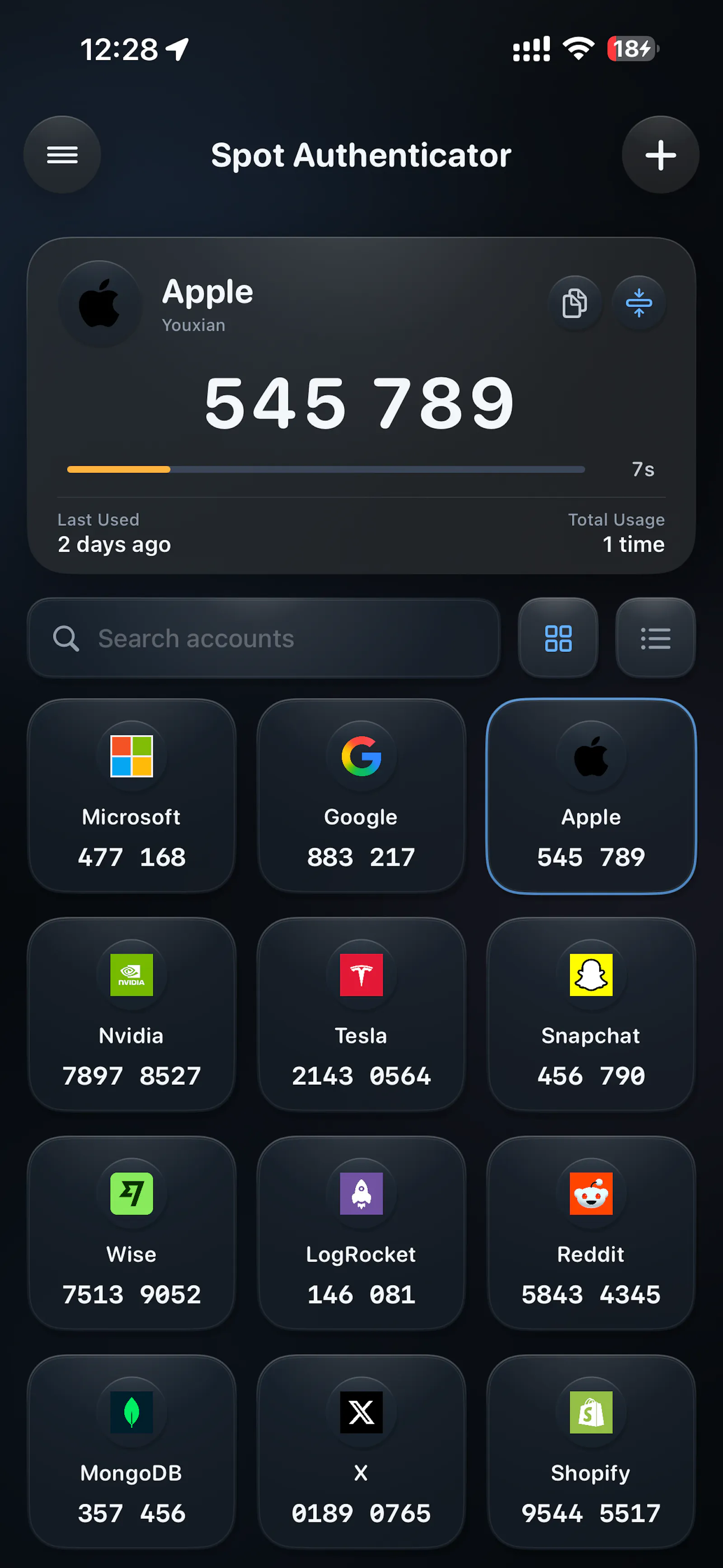 Spot Auth screenshot 3