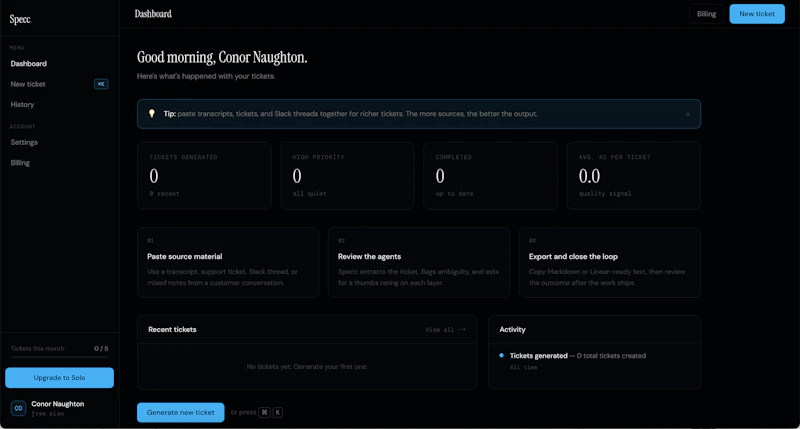 Specc screenshot 3