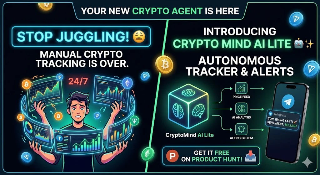 CryptoMind AI Lite 대표 미리보기