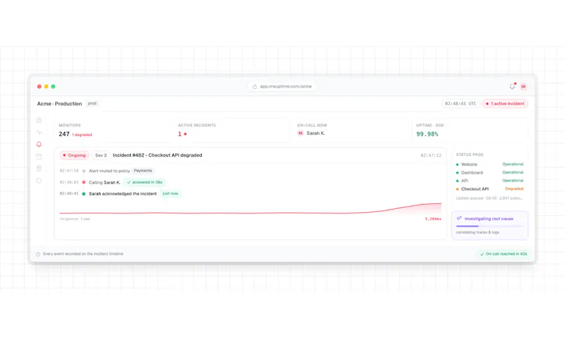 OneUptime screenshot 5