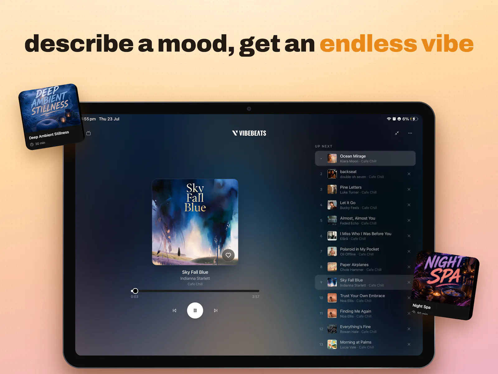 VibeBeats AI Music screenshot 2