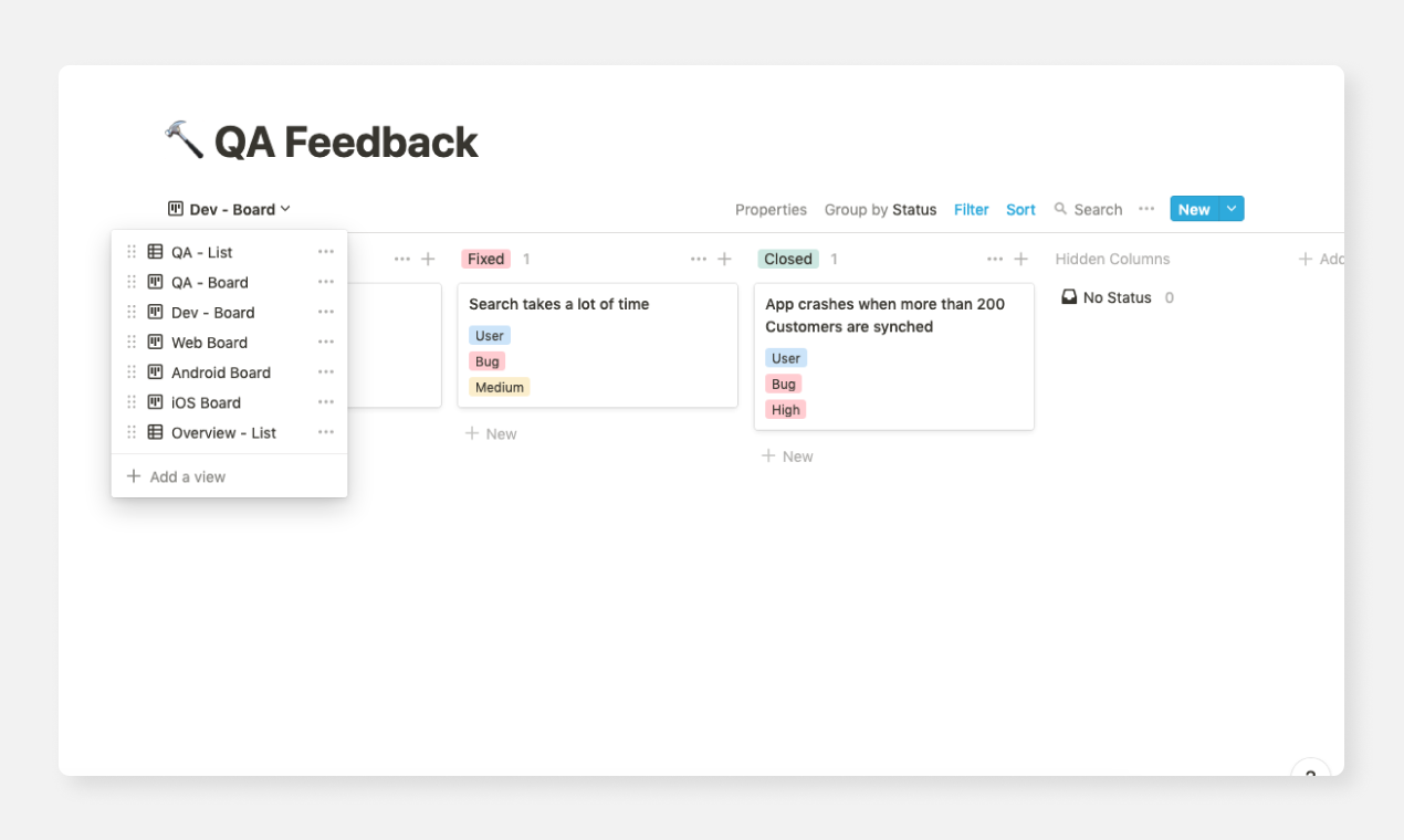 Software Project Management Template gallery image