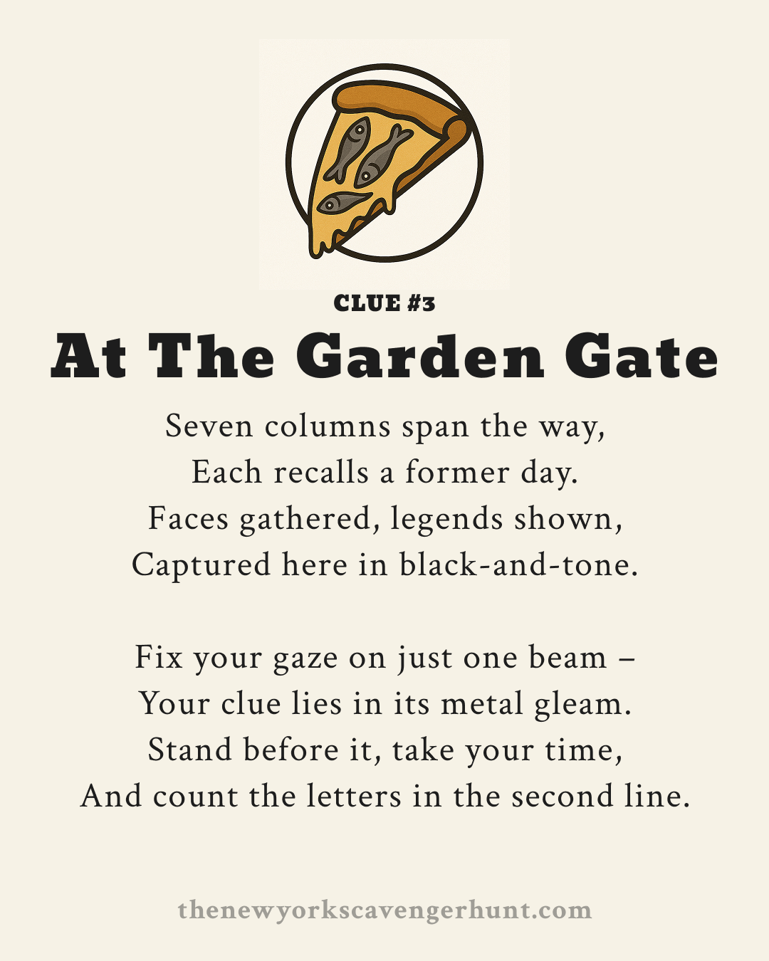 The New York Scavenger Hunt - Screenshot 4 showing product features and functionality